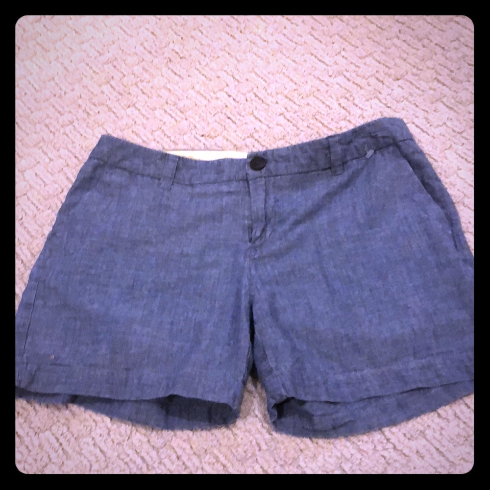 Chambray shorts